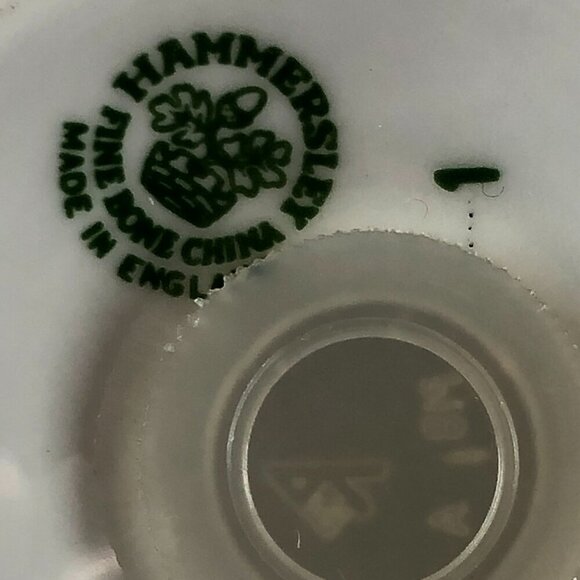 Vintage Hammersley Bone China Bird Of Paradise Pomander Ball Diffuser - Picture 5 of 6